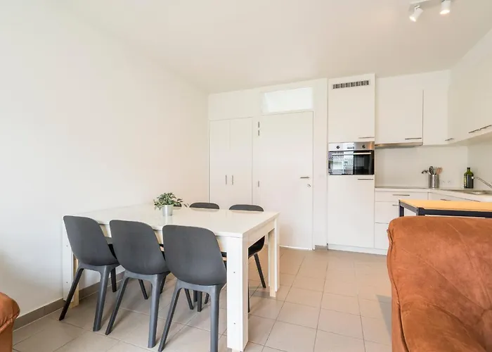 Cosy Living W Parking, Athletic Field, Playground, Bike Storage Apartment Koksijde