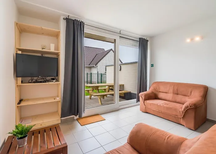 Apartment Cosy Living W Parking, Athletic Field, Playground, Bike Storage Koksijde
